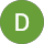 Profile Picture with D letter