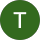 Profile Picture with T letter